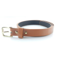 Ceinture en cuir brun pour femme